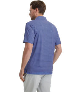 Chemises à manches courtes en toile tricotée pour hommes, personnalisables, de haute qualité, pour la vente en gros, avec votre propre marque, style urbain, couleur unie, livraison rapide - Product Image 3