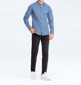 Camisas de Vestir de Satén para Hombre, Corte Holgado, Manga Larga, Casuales y Formales, de Algodón para Verano, Cómodas, Servicio OEM - Product Image 3