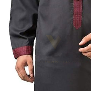 ชุดโทบมุสลิมคุณภาพสูงสำหรับผู้ชาย ดีไซน์ใหม่ สีสันหลากหลาย ราคาขายส่ง - Product Image 2