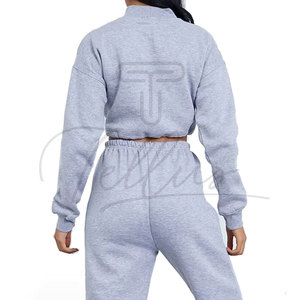 <b>Women's</b> Autumn Letter <b>Pattern</b> Crew Neck <b>Fleece</b> Sweatshirt-Eco-Friendly Breathable Customizable Hoodie - Product Image 5