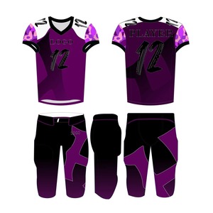 Nuevo Jersey de Fútbol Americano Personalizado, Transpirable, de Poliéster que Absorbe la Humedad, Servicio OEM, Manga Corta, Nombre del Equipo, Envío Inmediato - Product Image 6