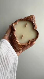 Bol à bougie personnalisé en bois pour la maison, les mariages, les événements, les cadeaux – Bol à bougie en bois très prisé pour la vaisselle et les restaurants, cafés - Product Image 5