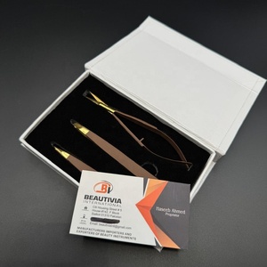 Meilleures ventes : Ensemble de pinces à sourcils biseautées et pointues en acier inoxydable léger pour une coupe de précision - Product Image 5