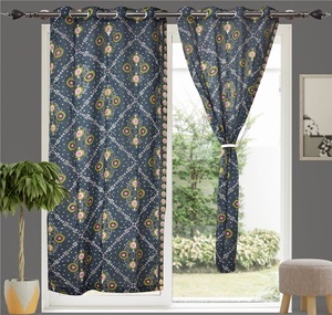 Curtain Cotton <b>Printed</b> Fabric Door Cute Children Adult Curtains Room All Season Low Cost Indian Pur Cotton - Product Image 1