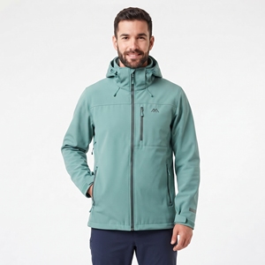 Wholesale Men Softshell Rain <b>Jacket</b> Waterproof Outdoor Hiking <b>Jackets</b> Custom Chest Pocket Rain <b>Soft</b> <b>Shell</b> <b>Jacket</b> <b>Hood</b> Top - Product Image 6