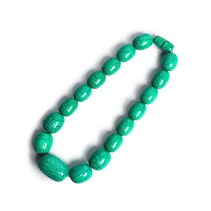 Collar de Resina con Conchas, Color y Tamaño Personalizados, Cuentas de Resina Hechas a Mano, Únicas, Ultra Brillantes, Origen Indio, por Perfect Enterprises - Product Image 4