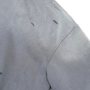 Sudadera con capucha teñida al por mayor para hombre, jersey personalizado con estampado liso de forro polar, transpirable, de secado rápido, ecológico, para otoño - Product Image 3