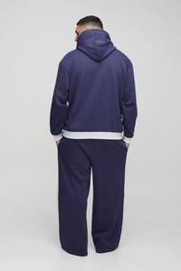 Men Jogger Sets Two Piece Set <b>Patchwork</b> Zip up Puff Track Nylon <b>Jacket</b> and Track Pants Custom Nylon Tracksuit Men - Product Image 2