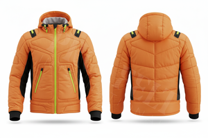 แจ็คเก็ตมอเตอร์ไซค์บุหนาสำหรับฤดูหนาว ดีไซน์ทันสมัยปี 2026 พร้อมซิปและฮู้ดสำหรับผู้ชาย คุณภาพสูง อุ่นสบาย ปลอดภัยสำหรับการขับขี่ - Product Image 4