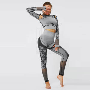 ชุดโยคะผู้หญิงผ้าฝ้ายแท้ 100% ระบายอากาศได้ดี เอวยางยืด ทรงวี สีพื้น ราคาส่ง รับผลิตตามสั่ง - Product Image 1