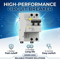 Disjoncteur miniature domestique Legrand 4,5 kA courbe C 20A 1P, protection contre les courts-circuits RXC RX3 TX3