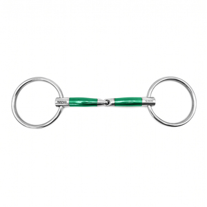 Mors de cheval en acier inoxydable de qualité supérieure avec embout en fer doux, équipement d'équitation pour l'entraînement des chevaux - Product Image 1
