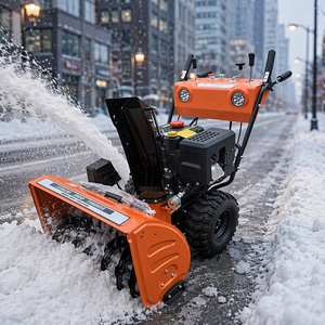 Souffleuse à neige robuste à essence, équipement de déneigement pour allées, routes, fermes et usage commercial - Product Image 6