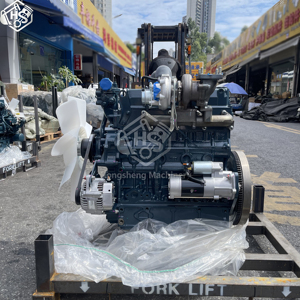 ชุดประกอบเครื่องยนต์ดีเซล 4 สูบ รุ่นใหม่ V3800 V3800DI-TE2B-CCH2-1 ความเร็ว 2600 รอบต่อนาที กำลัง 71.7 กิโลวัตต์ สำหรับรถขุด Kubota เครื่องยนต์ดีเซล 1G377-18000 - Product Image 3