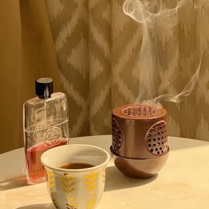 Ensemble de brûleurs d'encens en bois avec encens indien à l'anis étoilé et au bois de santal - Vente en gros directe d'usine - Product Image 3