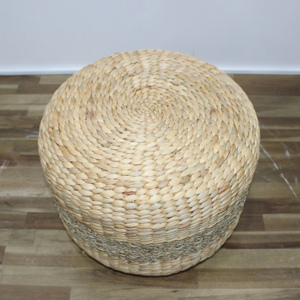 Cojines de Ratán Tejidos a Mano de Alta Calidad, Diseño Artesanal con Función de Almacenamiento que Ahorra Espacio, para Sala de Estar, Dormitorio, Hotel - Product Image 4