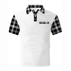 Cumbre Sports Wholesale High Quality Custom Design Polo T-Shirts Turn Down Collar Short Sleeve Polo T-Shirt For Men's Breathable - Product Image 4