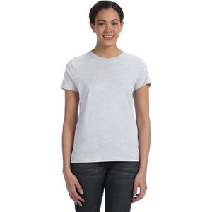 Vente en gros de t-shirts décontractés pour femmes, 100% coton, été, personnalisables, respirants, manches courtes, streetwear, OEM - Product Image 4