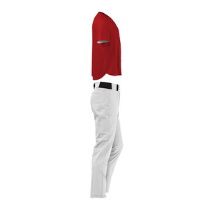 Uniforme de baseball personnalisé avec logo imprimé, couleur unie, meilleure qualité, séchage rapide et respirant, ensemble maillot et pantalon. - Product Image 3