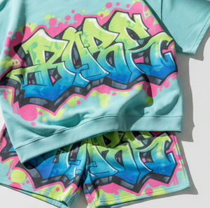 Summer Premium Quality 100% T-shirt and <b>Mesh</b> Shorts for Men Custom Full Print Unisex <b>Two</b> <b>Piece</b> Tracksuit <b>Set</b> - Product Image 5