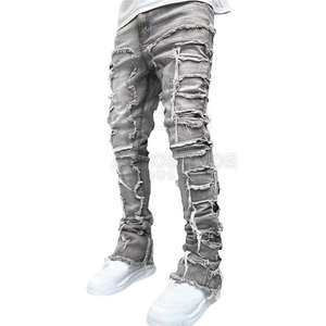 Pantalones Ligeros de Lona, Diseño Transpirable y Elástico, Diseño Personalizado, 100% Algodón, Ecológicos, Cómodos, para Uso Diario Informal - Product Image 3