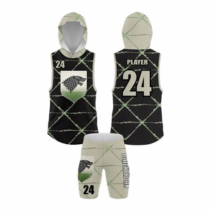 ชุดยูนิฟอร์มอเมริกันฟุตบอลแบบซับลิเมชั่น 7x7 ออกแบบทีมได้เอง (ผ้าสแปนเด็กซ์/โพลีเอสเตอร์)-ต้านเชื้อแบคทีเรีย ระบายอากาศ แห้งเร็ว ด้านหน้า - Product Image 1