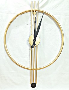 Classic Modern Metal Wall <b>Clock</b> <b>Digital</b> Mechanical Silent Luminous Waterproof Easy Read Design for Living Room Hanging Decor - Product Image 4