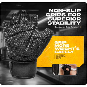 Guantes de Entrenamiento OEM para Ejercicios de Levantamiento de Pesas, Diseño Ligero y Transpirable, para Entrenamiento Físico y Actividades Deportivas - Product Image 5