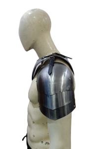 Conjunto de Armadura Medieval de Gorgeta y Hombreras de Acero Suave para Caballero, para Disfraces de Recreación Histórica - Product Image 2