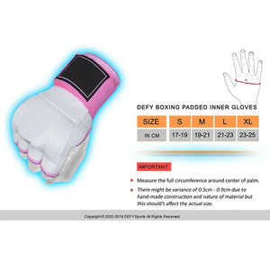 New Arrival <b>Padded</b> Inner Gloves Best Selling <b>Cheap</b> Price Inner Gloves For Boxing Professional Made Protective Boxing Training - Product Image 4