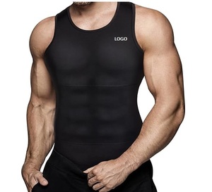Men Compression Tank Top Slimming Body Shaper Quick Dry Sleeveless Fitness Vest Gym <b>Shapewear</b> - Product Image 1