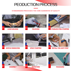 ป้าย3D <span class=keywords><strong>LED</strong></span> กลางแจ้งบาร์เบเรียไลท์ตัวอักษรเหล็กอะคริลิคป้ายติดผนังโลโก้แบรนด์ป้ายไฟ <span class=keywords><strong>LED</strong></span> ตกแต่งป้ายแบ็คไลท์ - Product Image 4