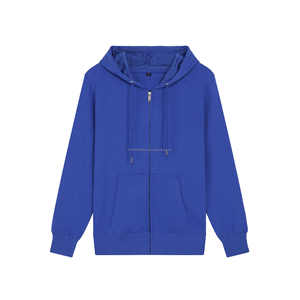 Sudadera con Capucha Informal para Hombre, con Cierre, Color Sólido, Deportiva, para Primavera y Otoño, Diseño Holgado y Grueso - Product Image 3