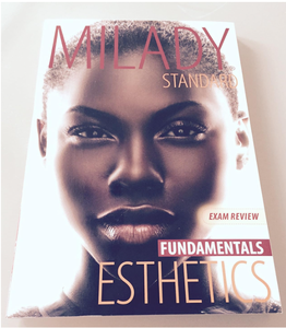 Cahier de révision des examens Milady Standard Esthetics Fundamentals - Édition en papier par Milady USA Stock (Approvisionnement en gros) - Product Image 1