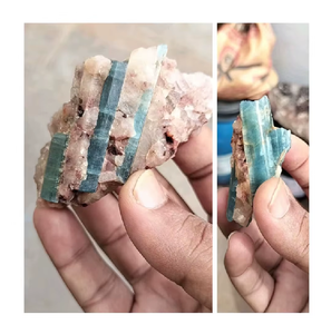 อัญมณีคุณภาพสูง BAITHU GEMS MINERALS คารูร์ รูบี้ เอเมอรัลด์คัท หินธรรมชาติขัดเงา สำหรับการทำกรรมกรรมบำบัด การทำสมาธิ และการจัดวางกริด - Product Image 5