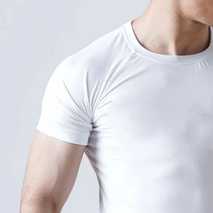 T-shirt de sport personnalisé à manches courtes pour hommes, 100 % coton, respirant, idéal pour la course à pied et la musculation, vente en gros - Product Image 4