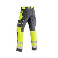 Pantalons de travail légers de style décontracté pour hommes, logo personnalisé, pantalons cargo de sécurité routière