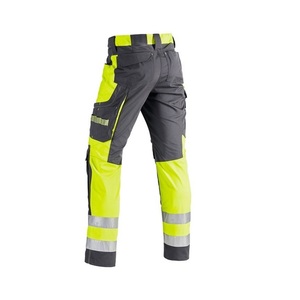 Men's Casual Style Lightweight Work Trousers Customized Logo Road Safety <b>Cargo</b> Pants - Product Image 4