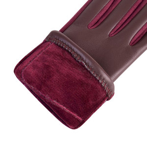 New Winter Season Fashion Women Lady Soft Leather Dressing <b>Gloves</b> Winter Warm with fur women Driving <b>Gloves</b> - Product Image 3