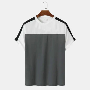 T-shirt pour homme à prix raisonnable, nouveau design, séchage rapide, OEM, haute qualité, vêtements décontractés pour homme - Product Image 1