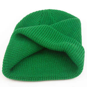Gorro Verde Brillante - Gorro de Invierno Unisex de Punto Acanalado Suave, Gorro Casual Cálido para Hombre y Mujer, Gorro de Punto Acanalado - Product Image 4