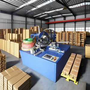 Máquina Envolvedora de Bobinas Horizontal Eléctrica Semiautomática con Control PLC, Fácil de Operar, para Empaquetado de Cajas de Papel y Lámina - Product Image 3