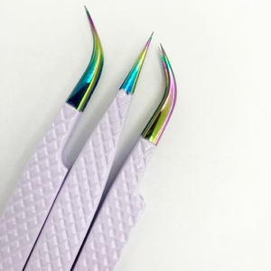 อุปกรณ์ต่อขนตา แหนบสำหรับต่อขนตา แหนบสแตนเลสสีตามสั่ง - Product Image 5