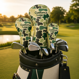 Fundas Personalizadas para Palos de Golf, Impermeables, Elásticas, con Cierre de Correa de Poliéster, Opciones de Color Personalizadas - Product Image 6