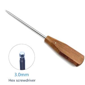 Destornillador de huesos de alta calidad con cabeza hexagonal/estrella, instrumento quirúrgico ortopédico veterinario manual, instrumento de clase I de Dentavex - Product Image 3