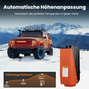 Riscaldatore ad Aria Diesel con Controllo APP 1KW 5KW per Camion, Barche, 12V, Componenti e Sistemi per Camper - Product Image 2
