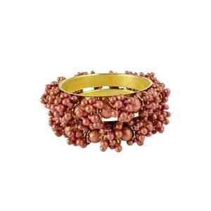 Juego de Brazaletes Islámicos de Moda Premium para Mujer, Joyería Tradicional con Acabado Pulido de Alta Calidad - Product Image 5