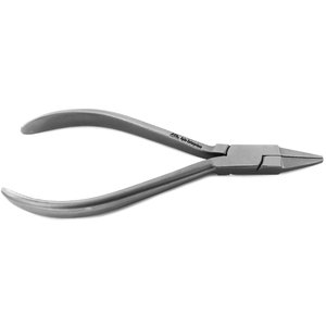Orthodontic Braces Wire Bending Loop Forming Bracket Remover Band Professional Manual <b>Flat</b> <b>Nose</b> Dental <b>Pliers</b> - Product Image 4