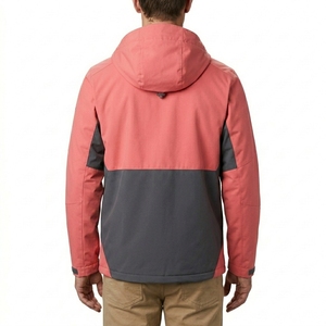 <b>Men</b> Windbreaker <b>Jacket</b> Casual Outdoor Lightweight Water Resistant Windproof Hooded <b>Running</b> Hiking Cycling Sports Performance - Product Image 2