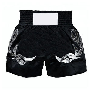 Shorts de Muay Thai pour hommes, solides, décontractés, à séchage rapide, respirants, écologiques, en matériau durable, personnalisables, vêtements de sport - Product Image 6